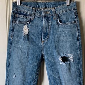 CARMAR Distressed High Rise Jeans Size 25